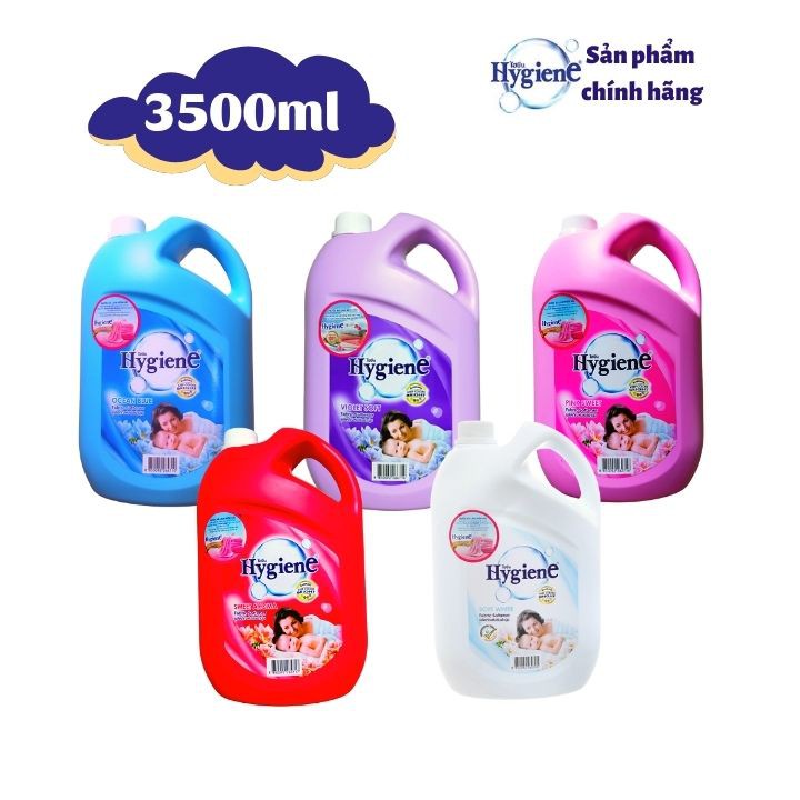 Nước xả vải  Hygiene 3500ml/can - Nước xả vải được ưa chuộng tại Thái Lan - Tomchuakids