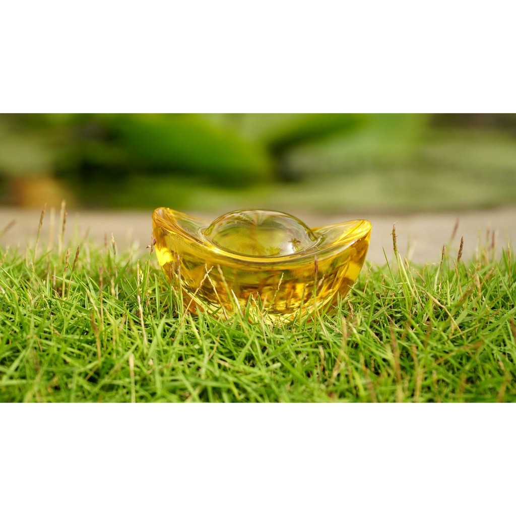 THỎI VÀNG PHONG THỦY THẦN TÀI MAY MẮN 6CM