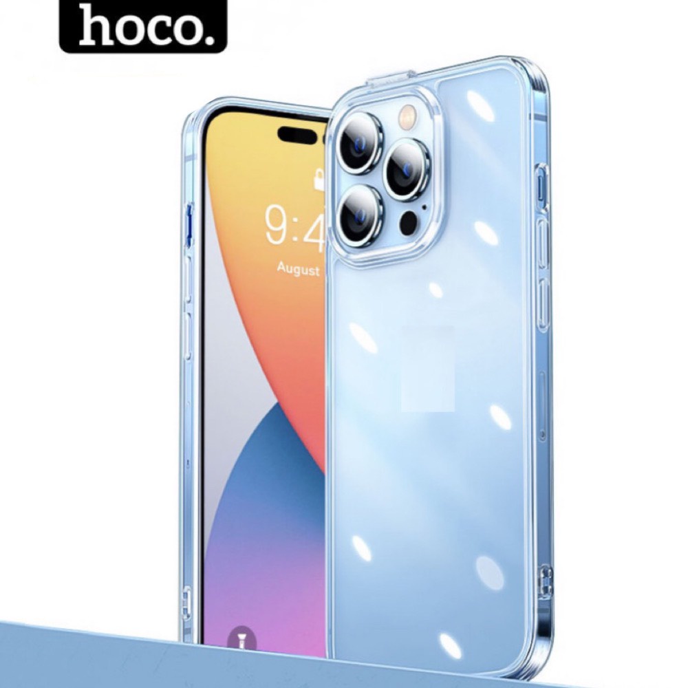 Ốp lưng iphone trong suốt 6 lớp chống ố vàng HOCO chống sốc dùng cho ip 14 13 12 11 xsmax x 6 7 8 plus