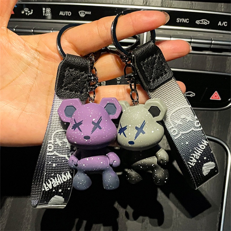 SANRIO Móc Khóa Hello Kitty Kuromi Mikyo Dễ Thương Móc Khóa Xe Máy Cao Cấp, Móc Khóa Phụ Kiện Túi Xách Hình Gấu Lấp Lánh Hàn Quốc đủ màu sắc hot trend Tiktok