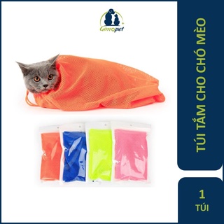 TÚI LƯỚI TẮM VÀ CẮT MÓNG MÈO ĐA NĂNG