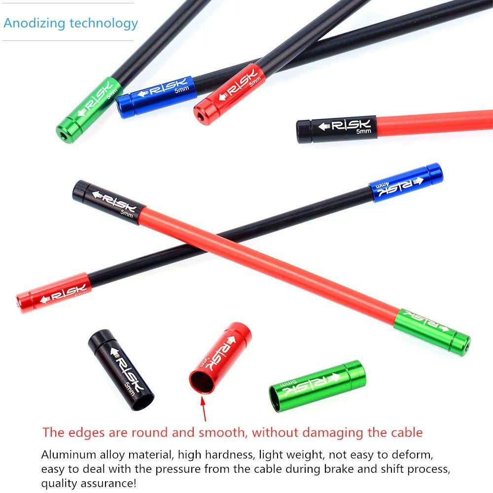 PATH Bộ 10 Vỏ Bọc Chống Bụi Bằng Hợp Kim Nhôm Cho Dây Cáp Xe Đạp