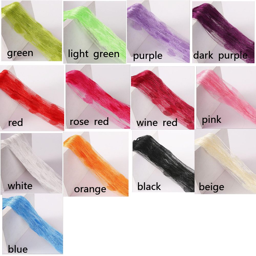 Dây Tua Rua Nhiều Màu Dùng Trang Trí Rèm Cửa/Cửa Sổ DIY