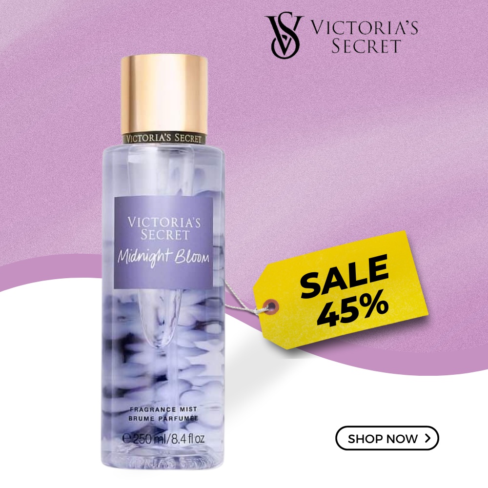 Xịt Thơm Toàn Thân Victoria Secret Midnight Bloom 250ml Hương Thơm Dịu Dàng