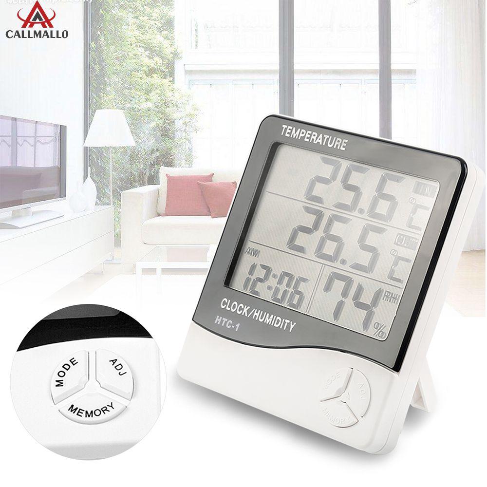 Đồng Hồ Hiển Thị Thời Tiết Nhiệt Độ Độ Ẩm Thời Tiết