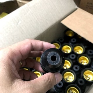 Đui đèn xoáy, đui đèn led [SALE] E27 đen
