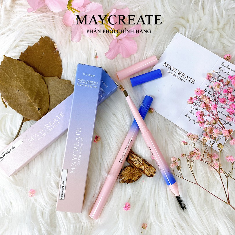 Chì Kẻ Mày 2 Đầu Maycreate Hàng Nội Địa Trung.