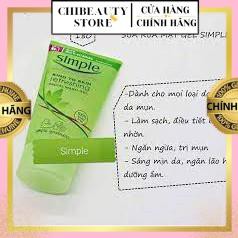 Sữa Rửa Mặt Simple Gel Kind To Skin Refreshing Facial Wash Gel 150ml