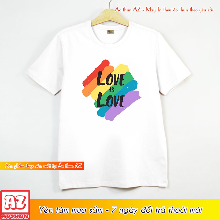 Áo thun Cặp Đôi Nam Nữ Couple Valentine AZ - Form Rộng BIGSIZE M423