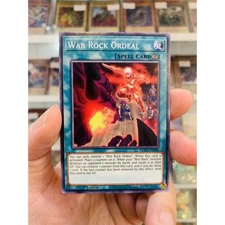Thẻ Bài YugiOh! Mã BLVO-EN098 - War Rock Ordeal - Common - 1st Edition