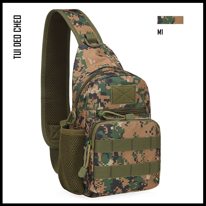 Túi Đeo Chéo Nam Nữ Chiến Thuật Đi Phượt, Dã Ngoại CHống Nước