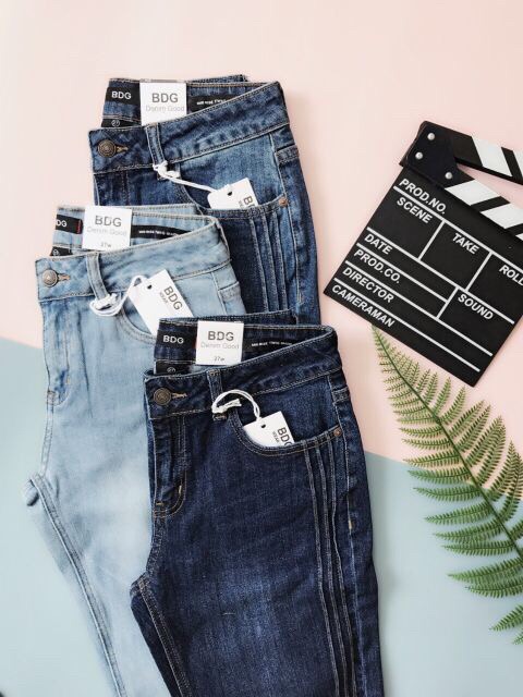 Quần jeans baggy đường viền mới