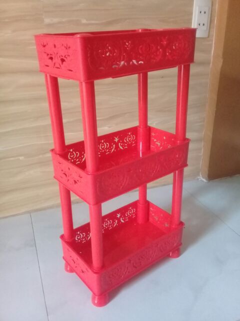 KỆ CHỮ NHẬT HOA 3 TẦNG | BigBuy360 - bigbuy360.vn