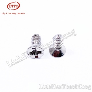 Vít m3 10mm mũ phẳng