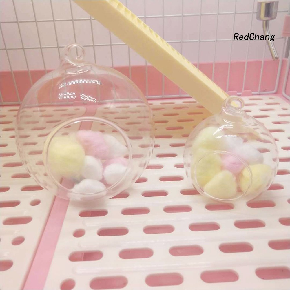 Lồng treo thủy tinh dễ thương cho chuột hamster