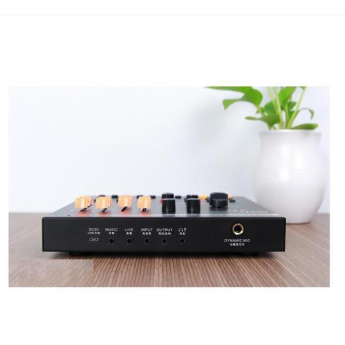 Sound Card Thu Âm Cao Cấp Chuyên Nghiệp - AQTA V11 – Thu Âm, Live Stream, Hát Karaoke Gia Đình Cực Hay Bảo Hành 6 Tháng