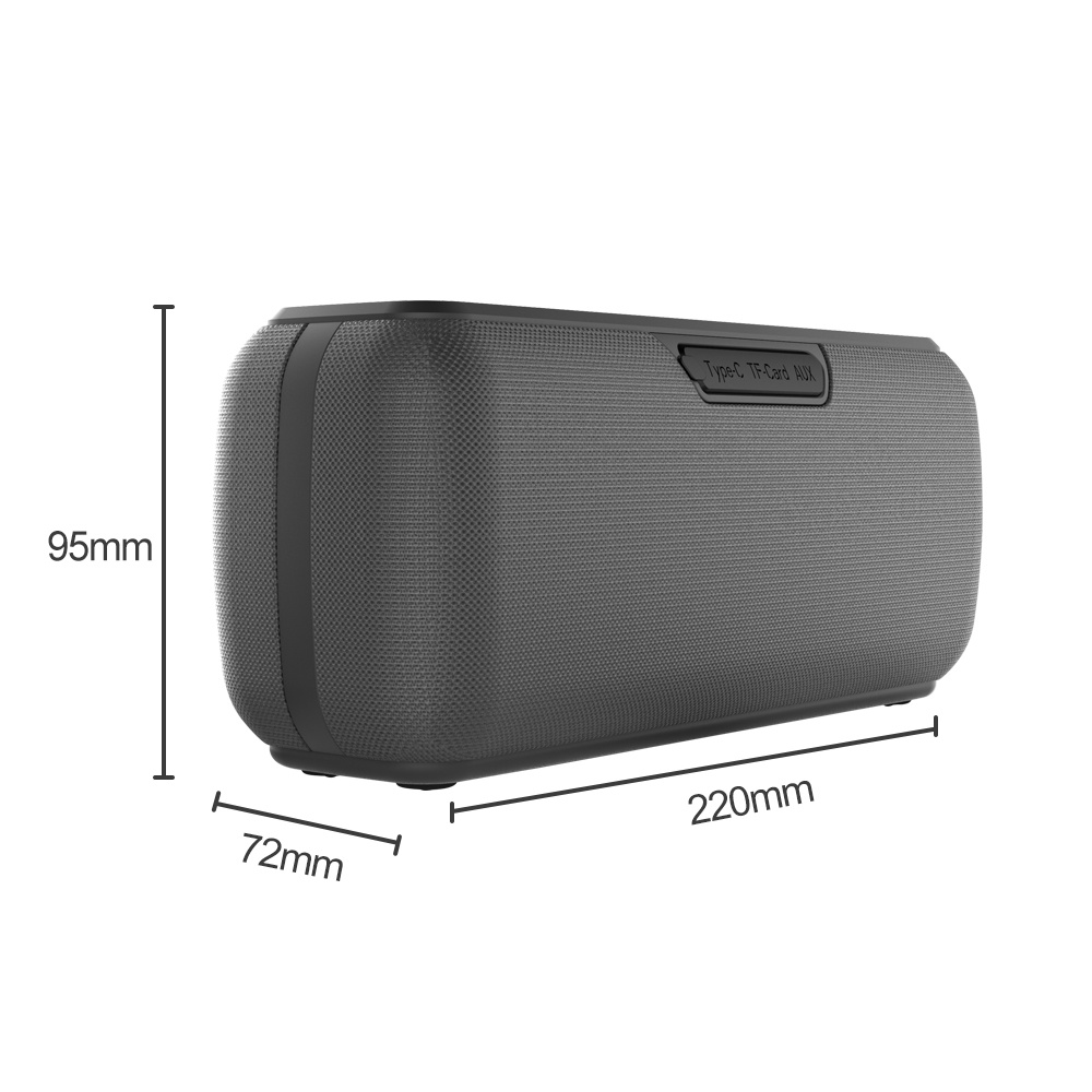 Loa Bluetooth speaker PKCB 92 60W TWS lên 120W Line 3.5mm, TF chip DSP Hàng Chính Hãng