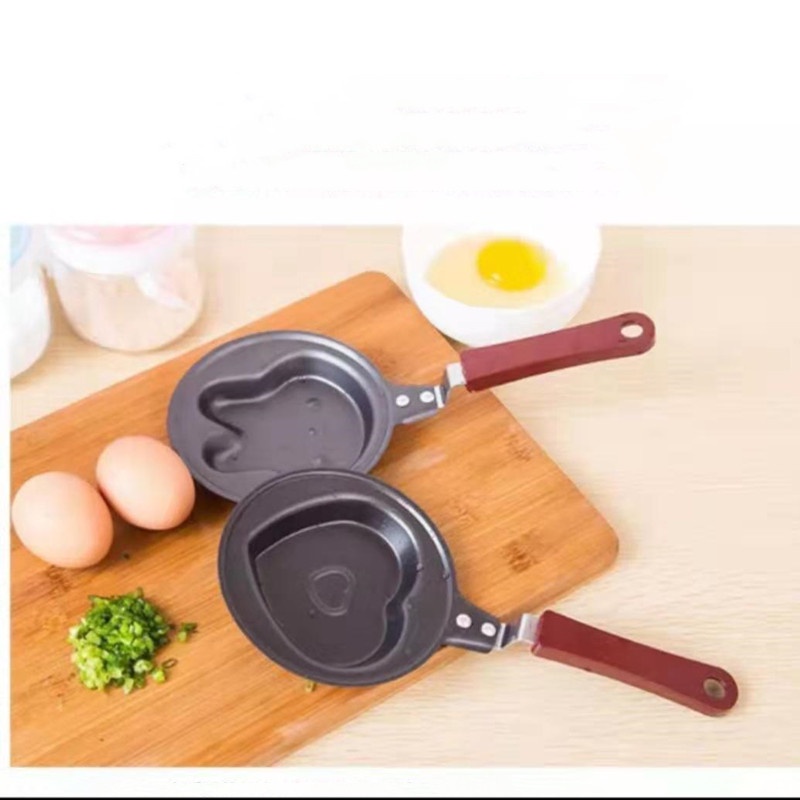 Chảo Chống Dính Đáy Phẳng Họa Tiết Hoạt Hình Dành Cho Gia Đình
