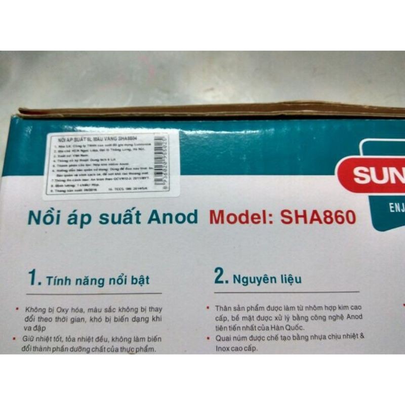 [Mã ELHADEV giảm 4% đơn 300K] ÁP XUẤT GAS SUNHOUSE CHÍNH HẢNG 6 LÍT