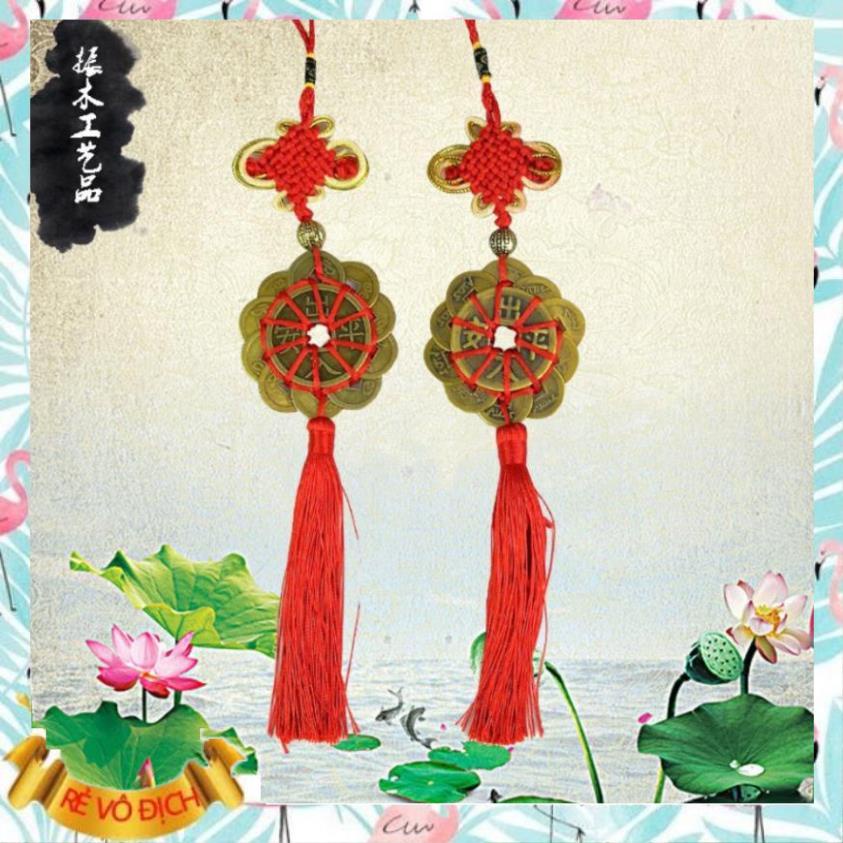 Combo 2 Dây  Đồng xu Mai Hoa Thập Toàn treo ô tô phong thủy  #Maihoathaptoan ...