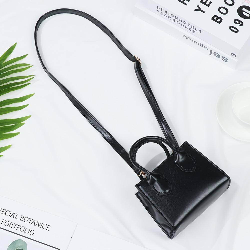 Túi Xách Đeo Vai Hình Vuông Đựng Tiền Xu Đơn Giản Xinh Xắn