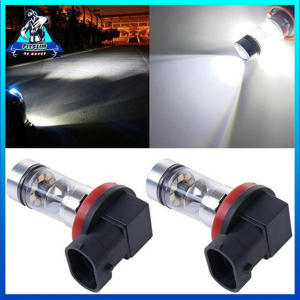 Đèn sương mù led H11 100w chống sương mù công suất cao cho xe hơi
