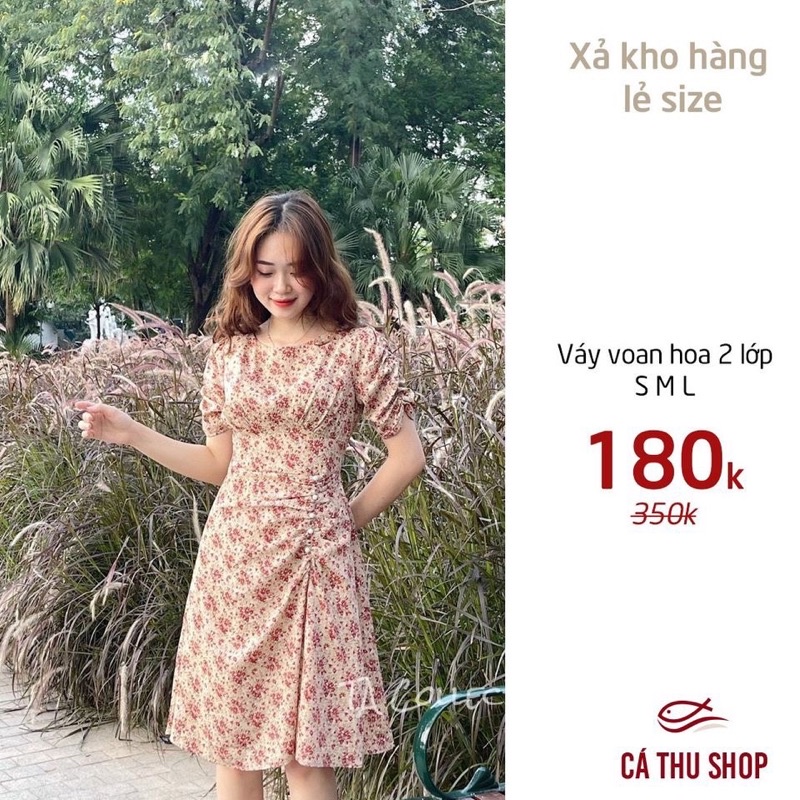 Váy hoa rúm cúc ngọc