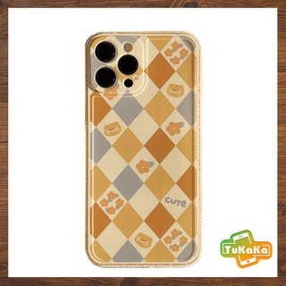 Ốp iphone Kẻ caro nâu xanh cute 13/13pro/13promax/12/12pro/12promax/11promax/11 pro/11/XR/XS Max/X