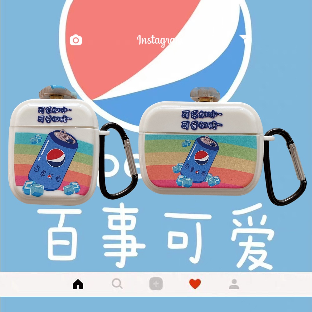 Vỏ bảo vệ hộp sạc tai nghe bluetooth không dây thích hợp cho Apple Airpods 3 2021 1/2