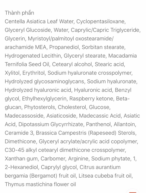 Kem dưỡng cấp nước, phục hôi Real Barrier Aqua Soothing Gel Cream