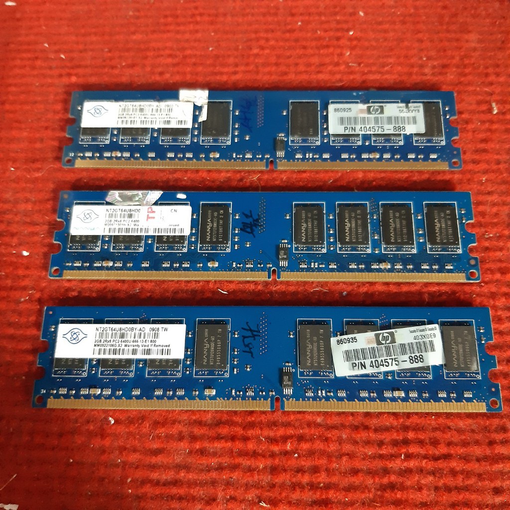 Ram DDR2 2GB Ram máy tính DDR2 2GB lắp G31 G41