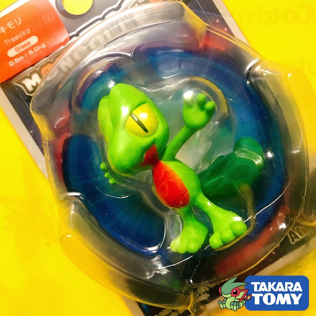 Mô Hình Pokemon Treecko của Takara TOMY Standard Size - Pokemon Figure Moncolle Starter Gen 3 Hoenn