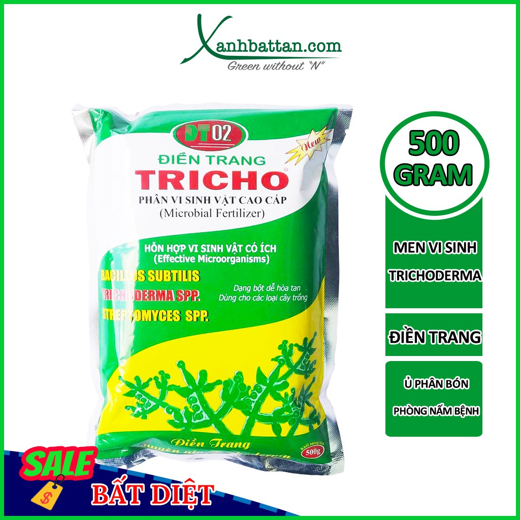 Nấm Đối Kháng Trichoderma Gói 500 gram