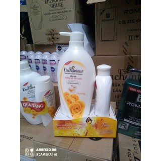 Combo dầu gội tặng sữa tắm enchanter