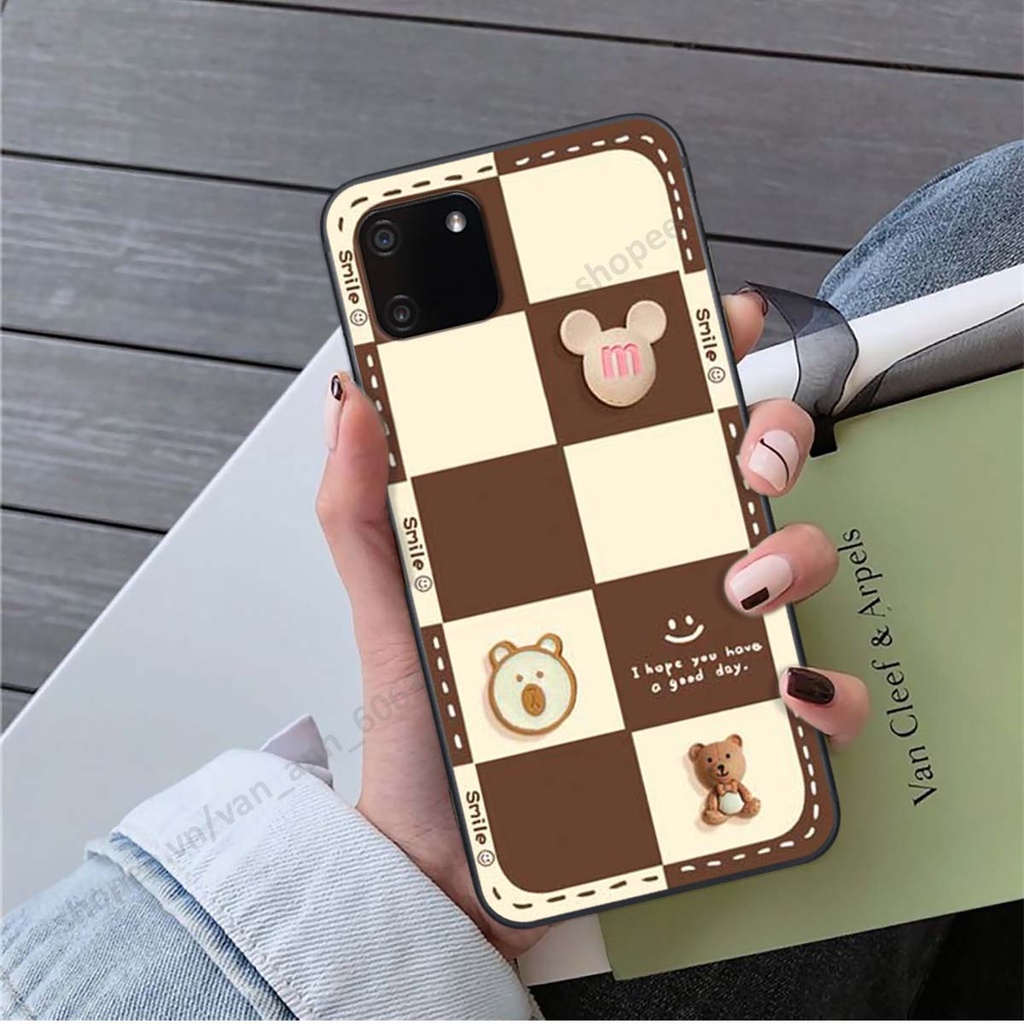 Ốp lưng Realme C11 hình gấu, kẹo dễ thương cute