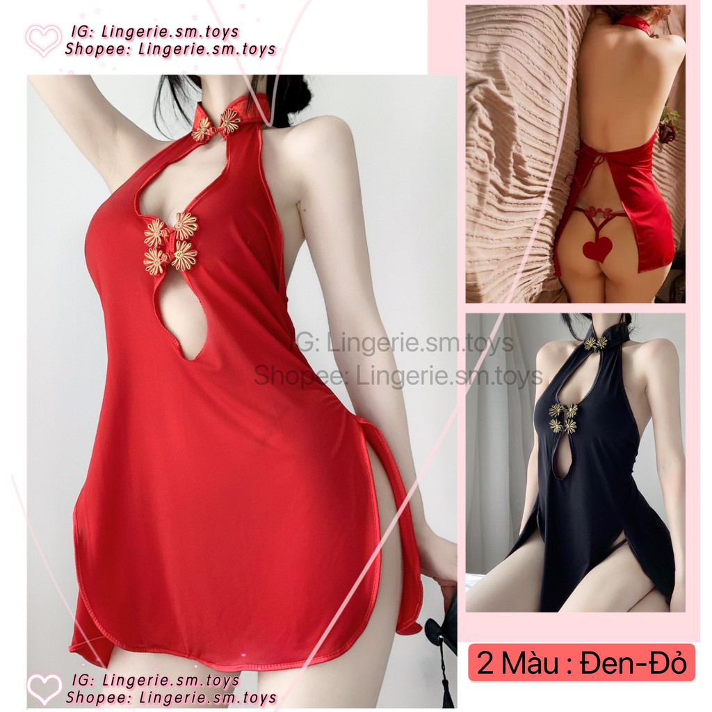 Sườn Xám Trung Hoa Gợi Cảm - Cosplay Mỹ Nữ Trung Hoa Gợi Cảm