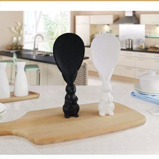 Muỗng thìa xới cơm lúa mạch hình thỏ hàng cao cấp cakeshop hcm