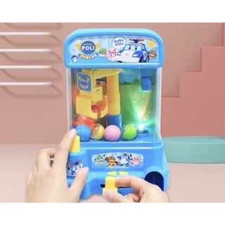 Máy Gắp Thú, Trứng Mini Phiên Bản Poly & Amber đội cứu hộ poly car