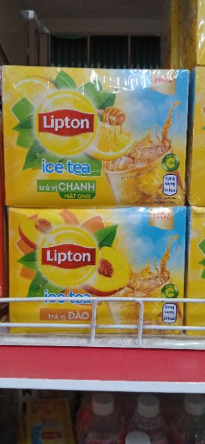 Trà chanh , đào , xoài Lipton Ice tea. 224g ( 16 gói x 14 g)