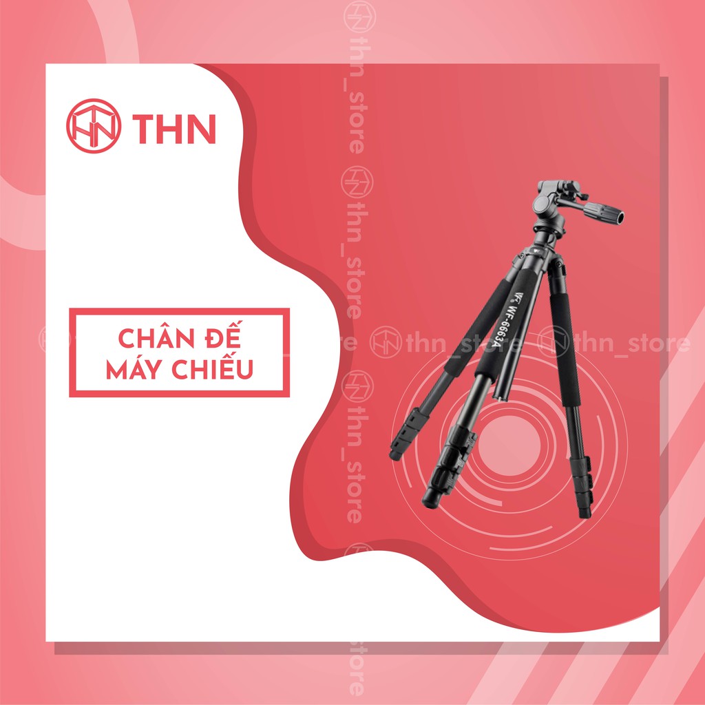 Tripod 3 chân hỗ trợ dựng máy chiếu