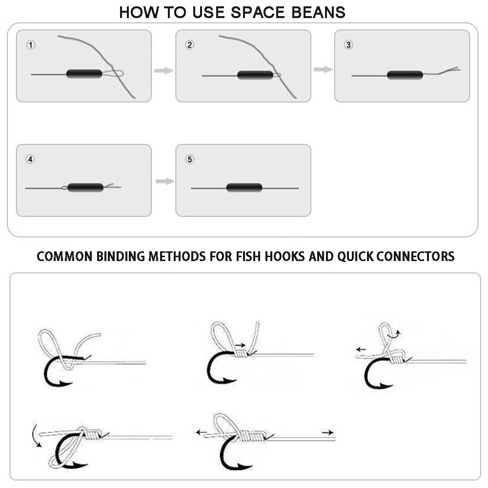 Bộ 60 Phao Câu Cá Hình Trụ 6 Trong 1