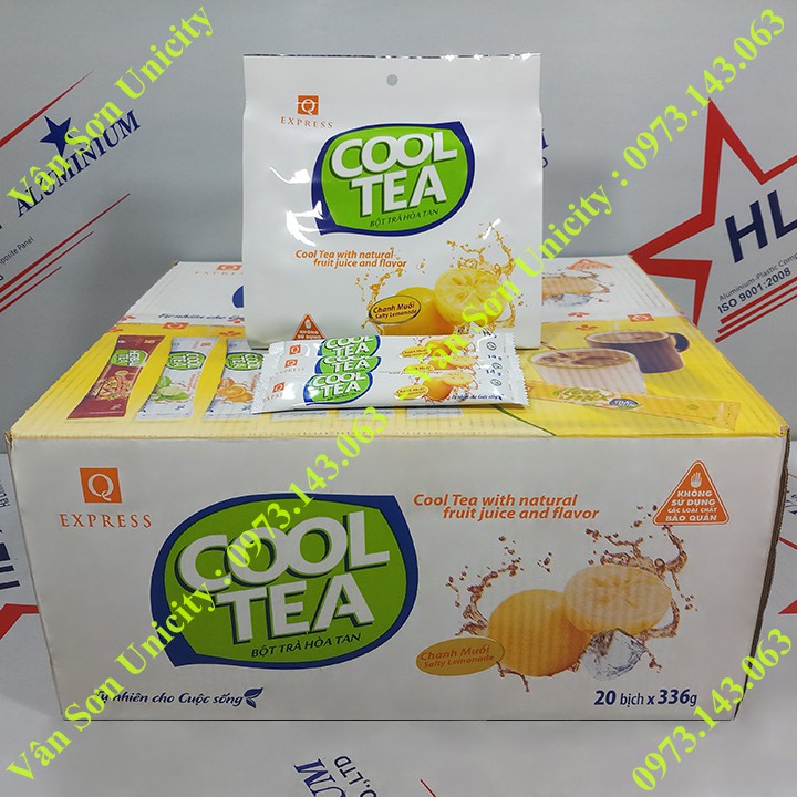 Trà Chanh Muối Trần Quang bịch 336g (24 gói dài * 14g)