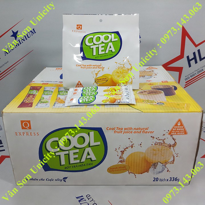 Trà Chanh Muối Trần Quang bịch 336g (24 gói dài * 14g)