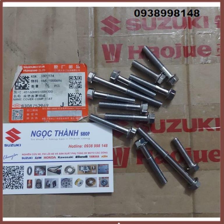 Bộ ốc đầu bò đầu máy GN125 GN125-2F GZ125 GZ150 GZ125HS GZ150A EN125 EN150 EN150A HJ125 Vanvan200 -NTS