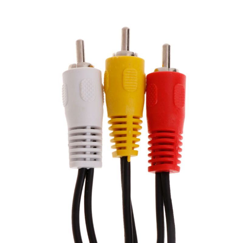 Dây Cáp Kết Nối 3 RCA Male Sang 6 RCA Female Cho Laptop