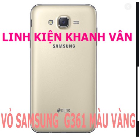 VỎ SAMSUNG G361 MÀU VÀNG