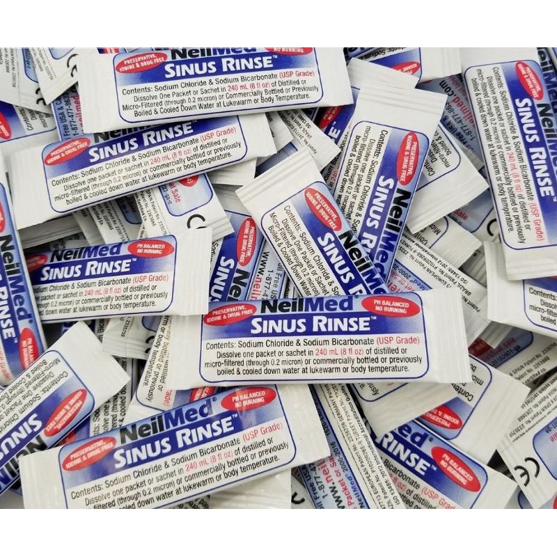 Muối rửa mũi neilmed sinus rinse