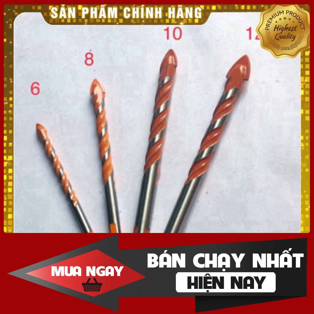 [ HÀNG CHÍNH HÃNG - GIÁ SẬP SÀN ] Mũi khoan Đa năng chất lượng -khoan gạch men, mũi khoan đá