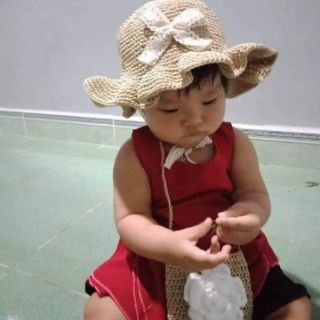 9 mũ bé. 2 mũ mẹ. 2 túi