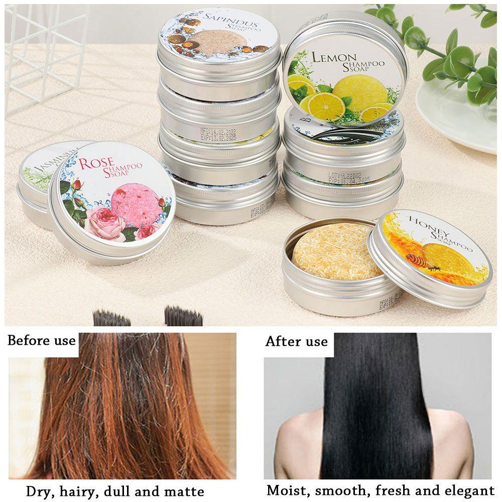 Xà Phòng Gội Đầu Tinh Dầu Thiên Nhiên Giúp Phục Hồi Da Đầu Tối Màu